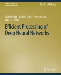 Imagen de portada: Efficient Processing of Deep Neural Networks 9783031000638