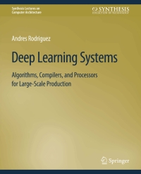 Cover image: Deep Learning Systems 9783031006418