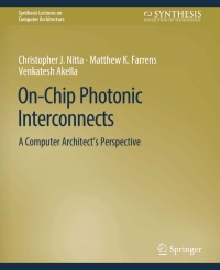 Cover image: On-Chip Photonic Interconnects 9783031006463