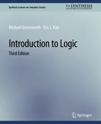 表紙画像: Introduction to Logic, Third Edition 3rd edition 9783031006739