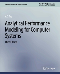 Titelbild: Analytical Performance Modeling for Computer Systems 3rd edition 9783031006753