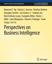 Imagen de portada: Perspectives on Business Intelligence 9783031007200