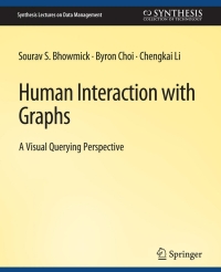 Cover image: Human Interaction with Graphs 9783031000881
