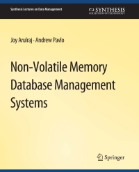 Imagen de portada: Non-Volatile Memory Database Management Systems 9783031007408