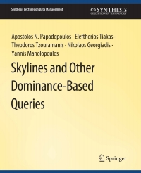 Imagen de portada: Skylines and Other Dominance-Based Queries 9783031001031