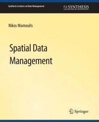 Cover image: Spatial Data Management 9783031007569