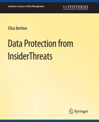 Imagen de portada: Data Protection from Insider Threats 9783031007620