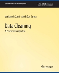 Cover image: Data Cleaning 9783031007699