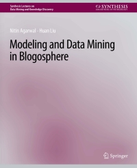 Cover image: Modeling and Data Mining in Blogosphere 9783031007705