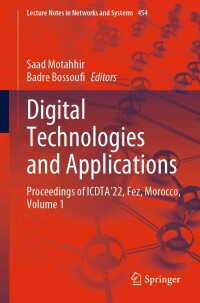 表紙画像: Digital Technologies and Applications 9783031019418