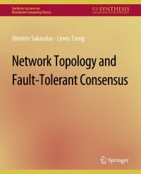 Imagen de portada: Network Topology and Fault-Tolerant Consensus 9783031001321