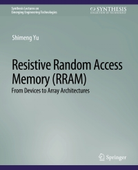 Imagen de portada: Resistive Random Access Memory (RRAM) 9783031009020