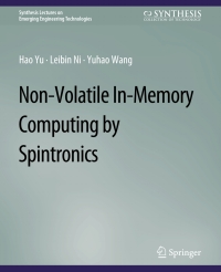 Imagen de portada: Non-Volatile In-Memory Computing by Spintronics 9783031009044