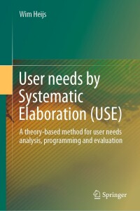 Immagine di copertina: User needs by Systematic Elaboration (USE) 9783031020513