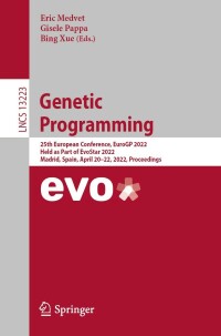 Imagen de portada: Genetic Programming 9783031020551