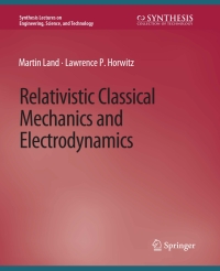 Titelbild: Relativistic Classical Mechanics and Electrodynamics 9783031009518