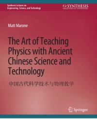 Titelbild: The Art of Teaching Physics with Ancient Chinese Science and Technology 9783031001604