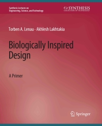 Cover image: Biologically Inspired Design 9783031001635