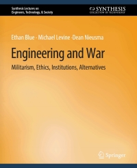 Cover image: Engineering and War 9783031009853