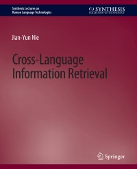 Cover image: Cross-Language Information Retrieval 9783031010101