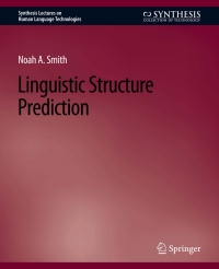 Cover image: Linguistic Structure Prediction 9783031010156