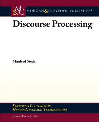 Cover image: Discourse Processing 9783031010163