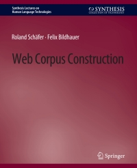 表紙画像: Web Corpus Construction 9783031010248