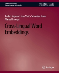 Imagen de portada: Cross-Lingual Word Embeddings 9783031001826