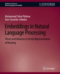 Omslagafbeelding: Embeddings in Natural Language Processing 9783031001888