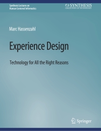 Cover image: Experience Design 9783031001956