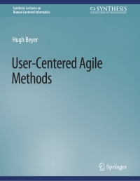 Cover image: User-Centered Agile Methods 9783031010651