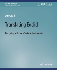 Cover image: Translating Euclid 9783031010729
