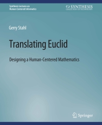 Immagine di copertina: Translating Euclid 9783031010729