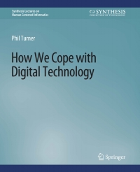 Cover image: How We Cope with Digital Technology 9783031010736