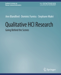 Immagine di copertina: Qualitative HCI Research 9783031010897