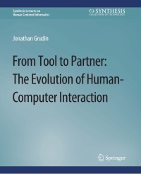 Cover image: From Tool to Partner 9783031002007
