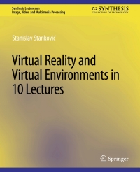 Cover image: Virtual Reality and Virtual Environments in 10 Lectures 9783031011269