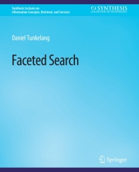 Imagen de portada: Faceted Search 9783031011344