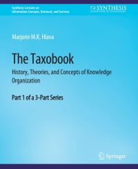 Cover image: The Taxobook 9783031011597