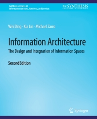 Cover image: Information Architecture 2nd edition 9783031011801