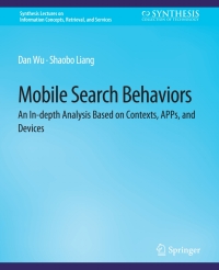 صورة الغلاف: Mobile Search Behaviors 9783031011870