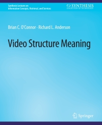 Omslagafbeelding: Video Structure Meaning 9783031011924