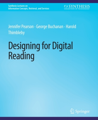 Cover image: Designing for Digital Reading 9783031012020