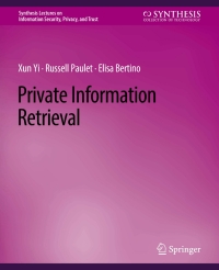 表紙画像: Private Information Retrieval 9783031012099