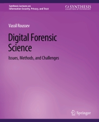 Imagen de portada: Digital Forensic Science 9783031012235