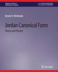 Immagine di copertina: Jordan Canonical Form 9783031012709