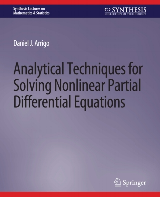 Imagen de portada: Analytical Techniques for Solving Nonlinear Partial Differential Equations 9783031002632