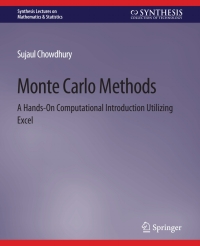 表紙画像: Monte Carlo Methods 9783031002755