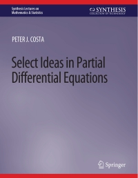 Cover image: Select Ideas in Partial Differential Equations 9783031002809