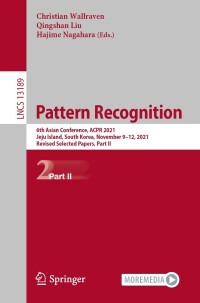 Cover image: Pattern Recognition 9783031024436